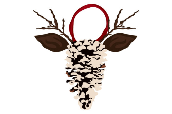 Beautiful Christmas Pinecones 223 Illustrations