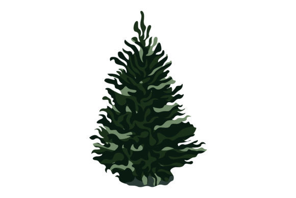 Beautiful Christmas Tree 215 Illustrations