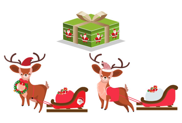 Christmas Illustration for Seasonal Design