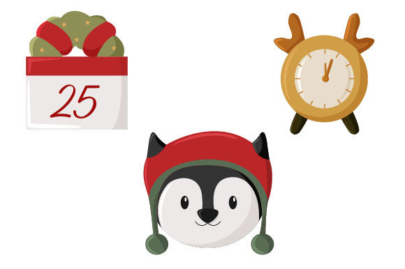 Christmas Object Vector Illustration