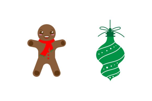 Christmas Vector Cookies Ornament Illustrations