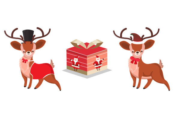 Illustration Christmas Design 206: A Versatile Graphic Design Asset