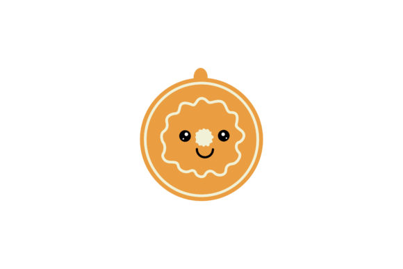 Pretty Christmas Light Cookie Kawaii Illustrations